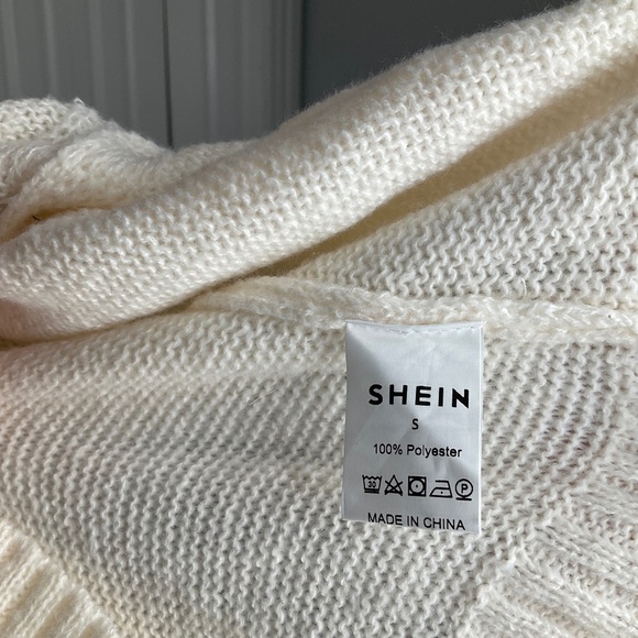 White Button Up Sweater Vest - Picture 4 of 4